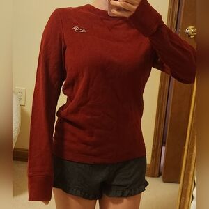 Men's Red Hollister Top